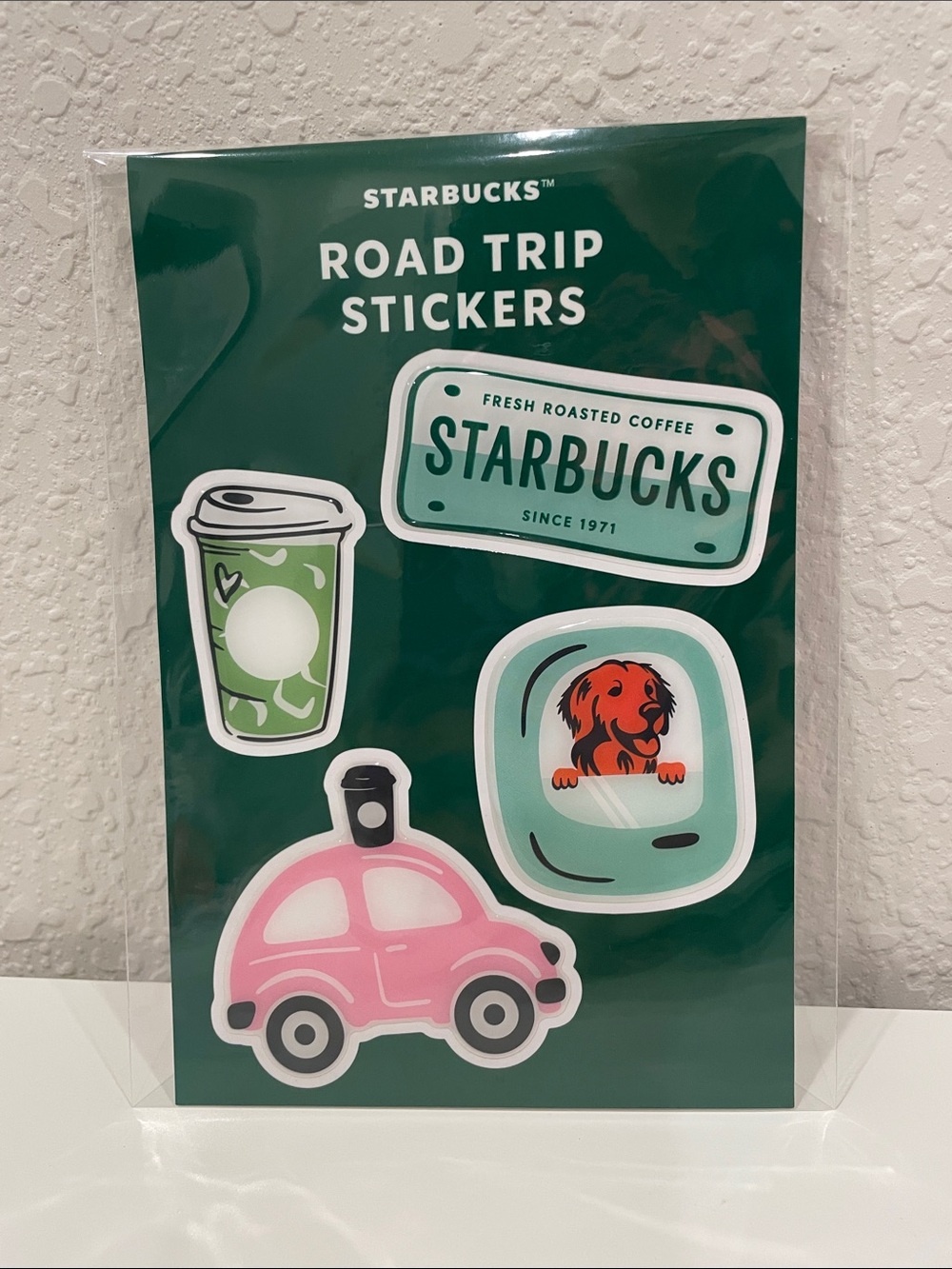 Starbucks Road Trip Sticker Set New 2026